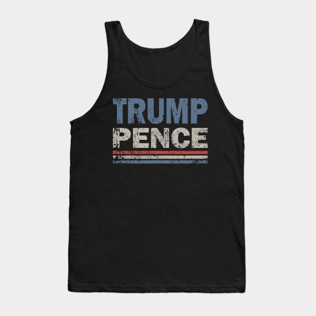 Retro Trump Pence Tank Top by Etopix